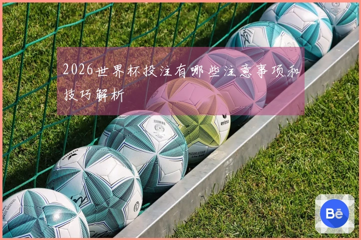 2026世界杯投注有哪些注意事项和技巧解析